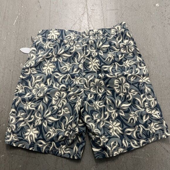 Roundtree and Yorke Men's Swim Truck Gray Geometric Pattern Size 36 - Picture 2 of 4